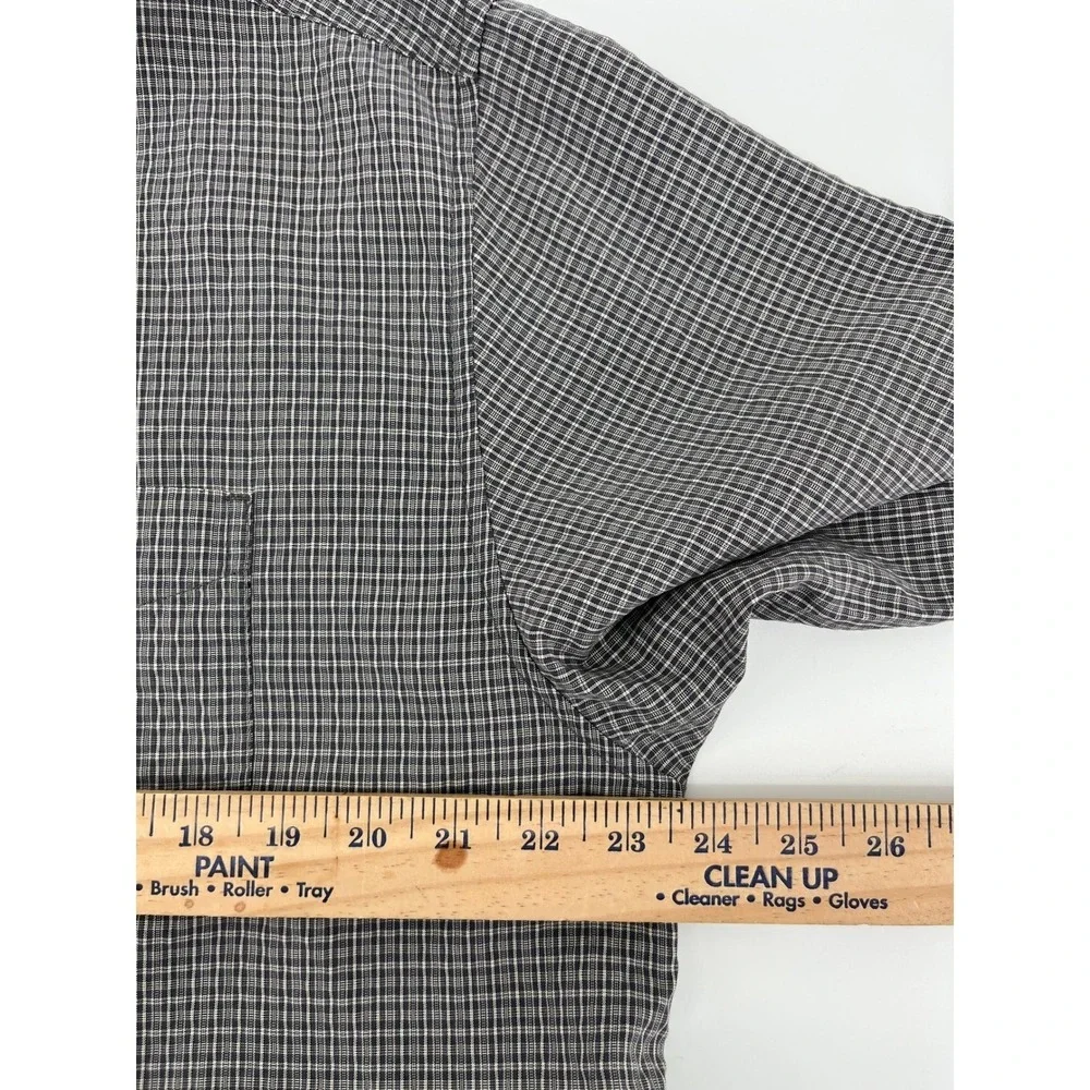 The North Face‎ Mens L G Plaid Long Sleeve Button Up Shirt Outdoor Casual